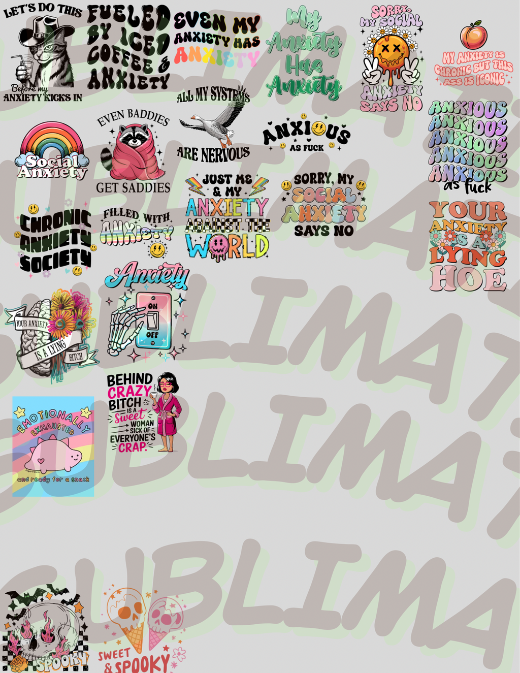 Anxiety/ Mental Health/ Sarcastic