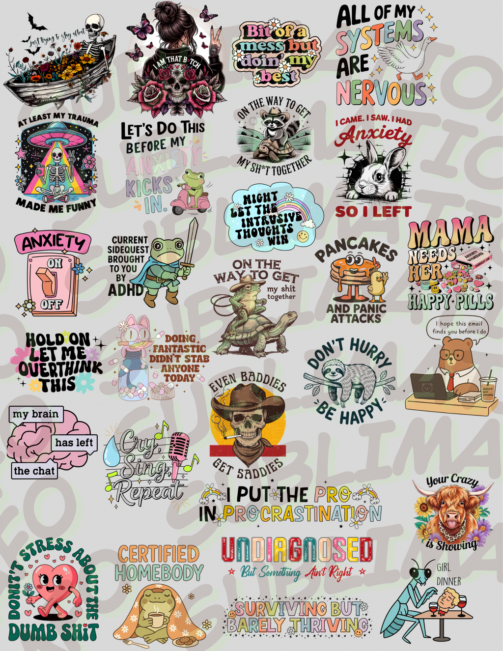 Anxiety/ Mental Health/ Sarcastic