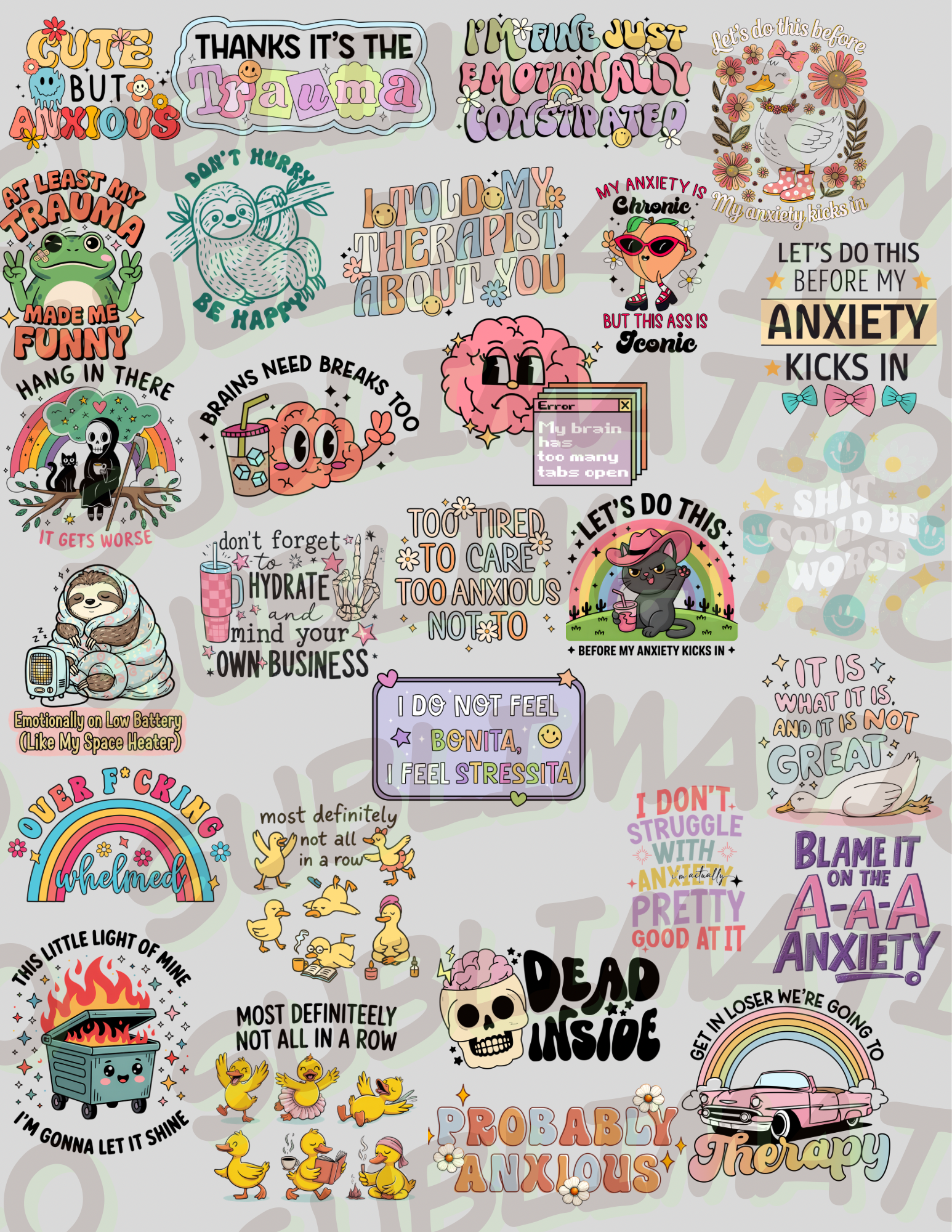 Anxiety/ Mental Health/ Sarcastic