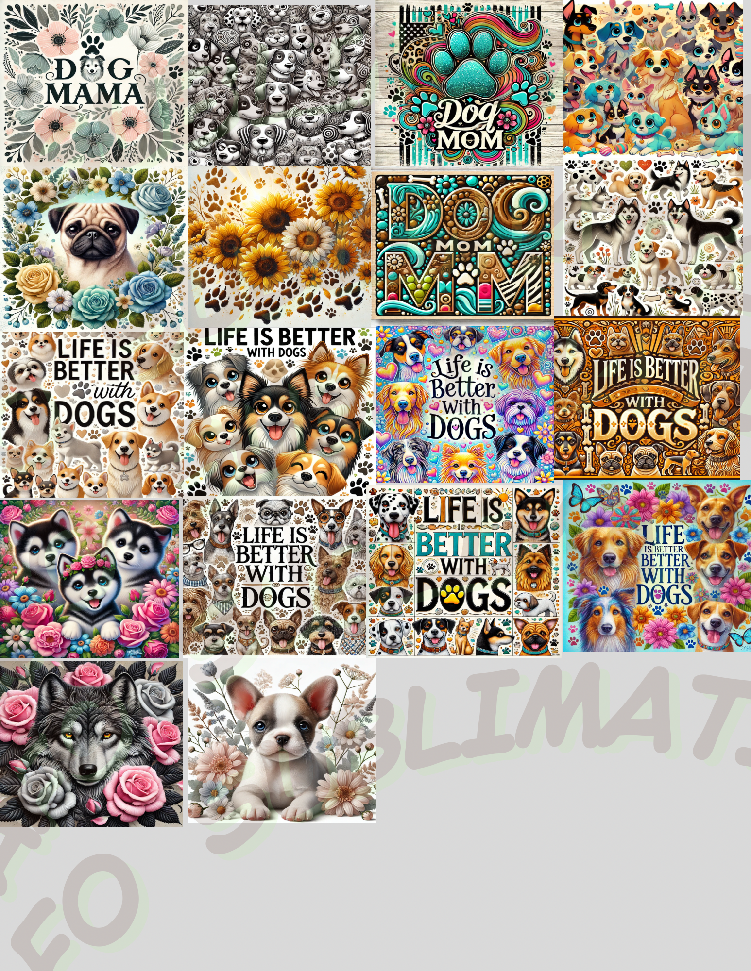 Animals and Flowers